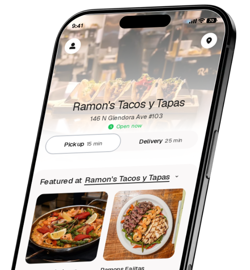 Ramon's Tacos y Tapas app preview