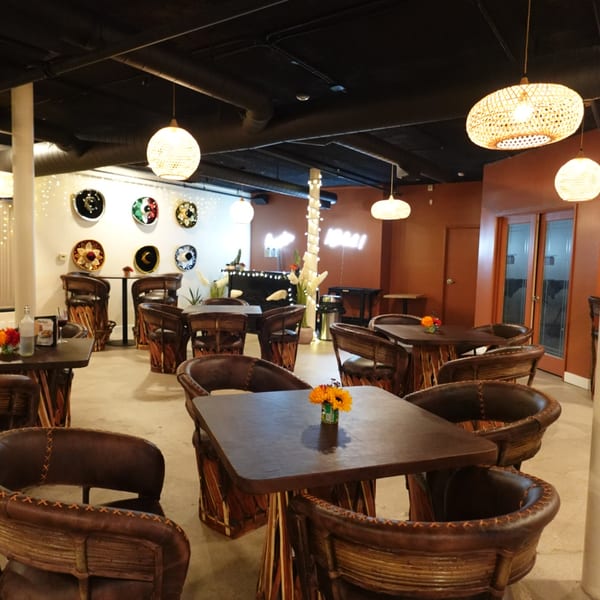 Interior photo of Ramon's Tacos y Tapas dining space
